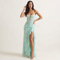 CUYUN Dress | Transform each uploaded image into a high-end fashion studio photograph while preserving the original model and dress exactly as they are.