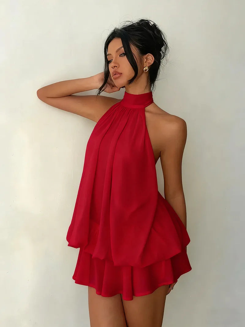 Halter Mini Dress