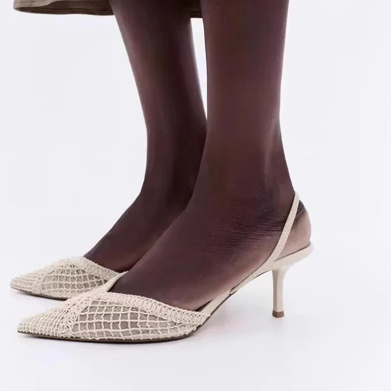 PURPLE HEELS