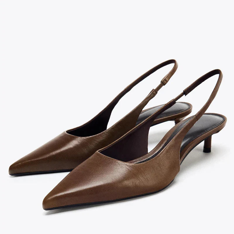 BROWN HEELS