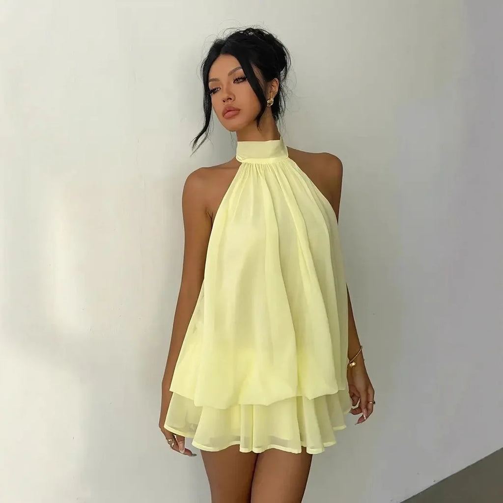 Halter Mini Dress