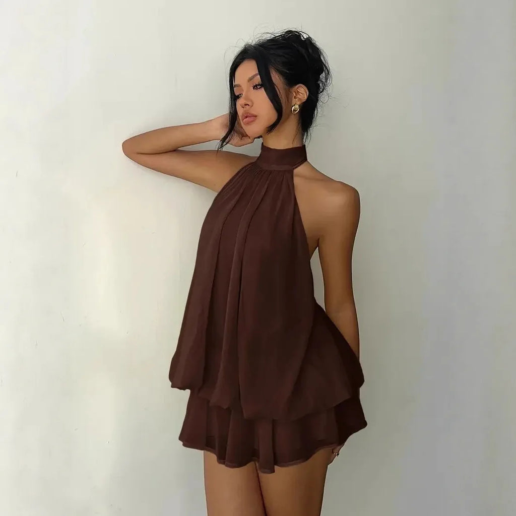Halter Mini Dress